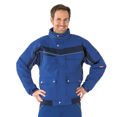 Produktbild von PLANAM Winterblouson PLALINE 2591-kornblau/marine Größe M