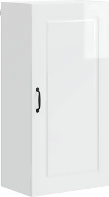 Produktbild von vidaXL Geschirrspülerfront Kalmar Hochglanz Weiß 50 x 31 x 100 cm