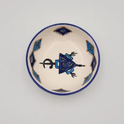 Image de Coupelle jatte Sahel bleu - D 15 cm