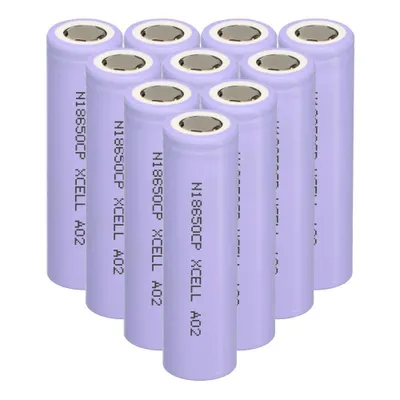 Produktbild von 10x XCell N18650-35E Li-Ion 3,6V 3350 mAh - 18650 Akku