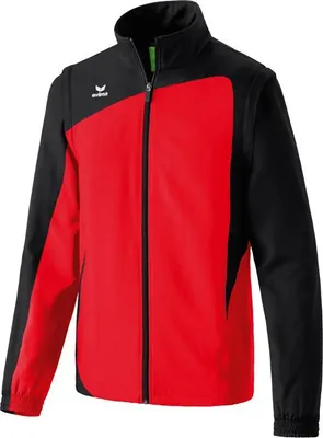 Produktbild von Erima Club 1900 Jacke Mit Abnehmbaren Ärmeln rot/schwarz 11
