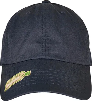 Produktbild von FLEXFIT 6245RP | Recycled Polyester Dad Cap Recycelter Polyester - Farbe: Navy - Größe: One Size