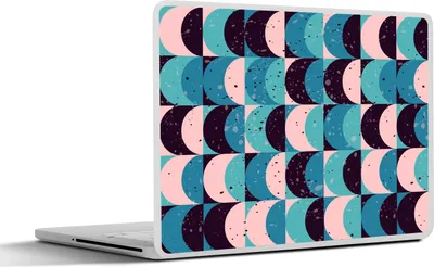 Produktbild von MuchoWow® Laptop Aufkleber Sticker Cover Mädchen - Farbe - Muster - Mädchen - Kinder - Kinder 31x22.5 cm - Laptop-Deko