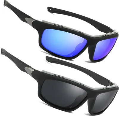 Zdjęcie produktu dla Okulary przeciwsłoneczne polaryzacyjne - okulary do jazdy nocą - do jazdy samochodem, rowerem, wędkarstwa - ochrona UV400 - dla mężczyzn i kobiet - antyrefleksyjne