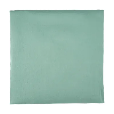 Produktbild von KraftKids Bezug für Wickeltischauflage Doppelkrepp Grün Jade 70 cm breit x 75 cm tief