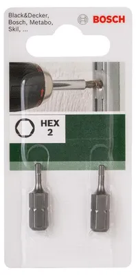 Produktbild von Bosch Schrauberbit HEX2