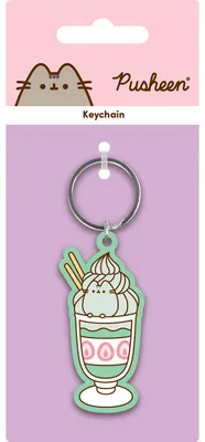 Obrázok produktu pre Pusheen – Matcha – prívesok na kľúče