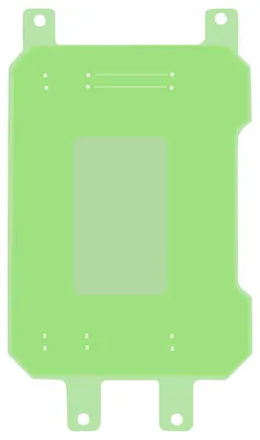 Image de Clappio, film adhésif de remplacement pour batterie du Samsung Galaxy A15 4G, vert