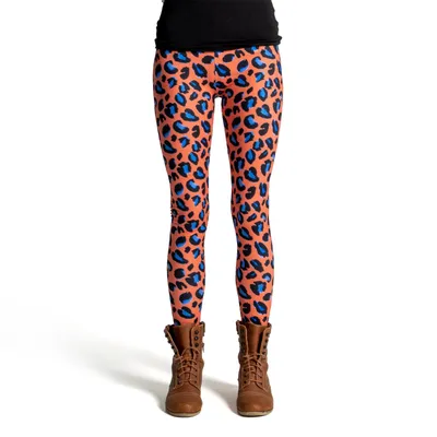 Produktbild von cosey - Leo Line Leggings - Animalprint (Einheitsgröße) - Design D01