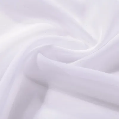 Produktbild von Gerster Store mit Wellenband, Effekt-Voile B = 450 x H =150 cmTransparent Effektvoile uni weiß