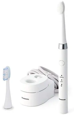 Produktbild von Panasonic EW-DM81, Erwachsener, Schallzahnbürste, Weiß, 31000 Bewegungen pro Minute, Anti-Rutsch-Griff, Akku
