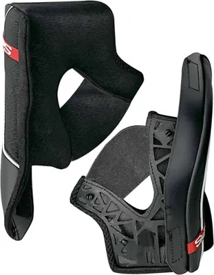 Produktbild von SOS Schwarze Kissen Paar CGM 361 AVENT PRO Helm Größe XXL