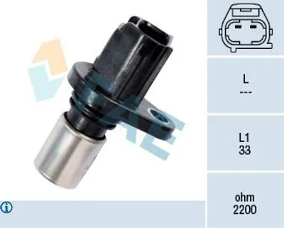 Produktbild von FAE Nockenwelleposition Sensor für TOYOTA Yaris Schrägheck (P9) Nockenwellen 79283