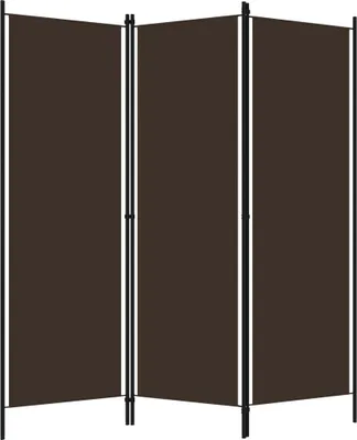 Immagine prodotto di Paravento 3 Pannelli Marrone 150x180 cm
