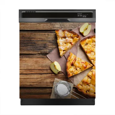 Produktbild von Aufkleber sticker 60x60 cm Dekorative folie Spülmaschine - Apfelkuchen Kuchen