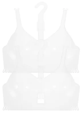 Image de Set de 8 cintres pour sous-vêtements et vêtements