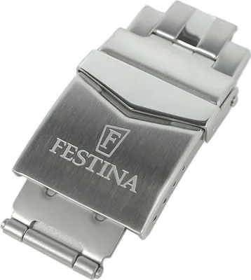 Produktbild von Festina Chronograph | Faltschließe 20mm silberfarben Edelstahl | F6844