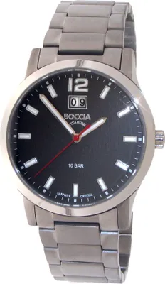 Produktbild von Boccia 3580-02 Titan Herren-Armbanduhr
