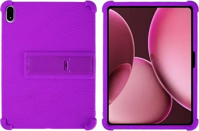 Produktbild von OnePlus Pad 3 Hülle - Coverup Silikon Back Cover mit Kickstand - Violett