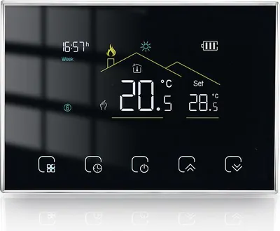 Obrázek produktu pro BOT WiFi bezdrátový pokojový termostat Tuya RTL1 3A černá