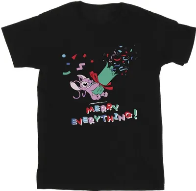 Produktbild von Disney - "Angel Merry Everything" T-Shirt für Herren BI33190 (S) (Schwarz)
