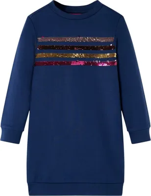 Produktbild von Kinder-Pulloverkleid Marineblau 104