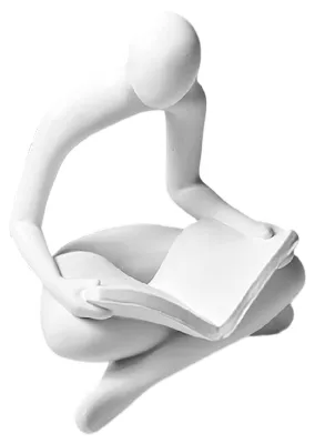 Image de Sculpture décorative en résine pour bibliothèques