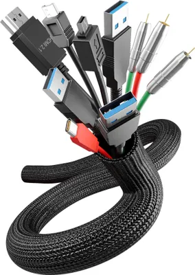 Produktbild von LTC Kabelschlauch Pro Cable Tube 25m zum Bündeln&Ordnen schw