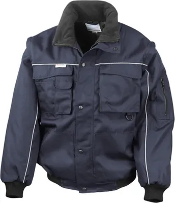Produktbild von Result WORK-GUARD R71X | Workguard Heavy Duty Jacket / Arbeitsjacke - Farbe: Navy/Navy - Größe: L