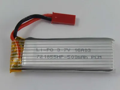 Produktbild von vhbw Akku kompatibel mit UDI U818A, U817C, U818, U817, U817A Drohne Multicopter Quadrocopter (500 mAh, 3,7 V, Li-Polymer)