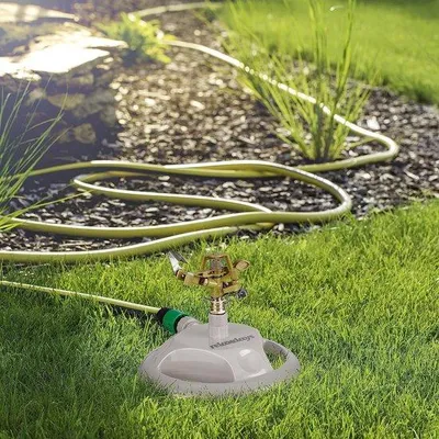 Image de Arroseur de jardin « Été », en plastique, vert