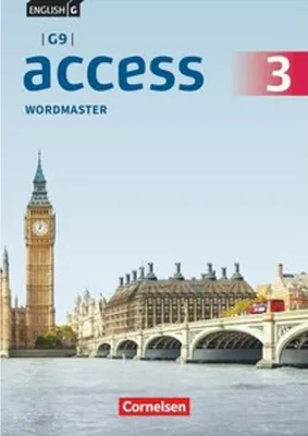 Immagine prodotto di English G Access - G9 - Band 3: 7. Schuljahr - Wordmaster mit Lösungen