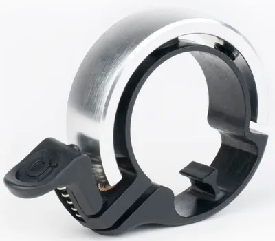Produktbild von Knog OI Classic Small Fahrradklingel, 22.2, black/silver