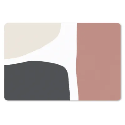 Produktbild von MuchoWow® Mauspad Mousepad Pastell - Abstrakt - Design 27x18 cm - Mousepads - Maus Mat - Pad - Mausunterlage - Büroartikel - Desk Matten