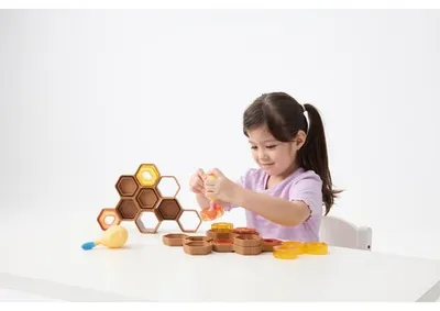 Immagine prodotto di Eduplay - Blocchi da costruzione Squeezy Bee - Giocattolo educativo colorato