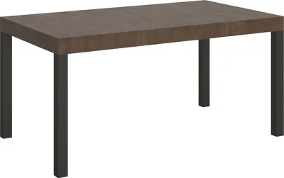 Produktbild von Ausziehbarer Tisch 90x160/264 cm Everyday Walnuss-Anthrazit-Gestell