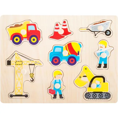 Produktbild von Setzpuzzle Baustelle