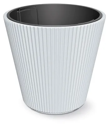 Obrázek produktu pro Prosperplast s.r.o. Květináč s vkladem MILLY bílá 46,7 cm