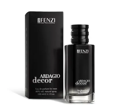 Produktbild von JFenzi Ardagio Decor Man Eau de Parfum 100 ml – Orientalisch-Frischer Herrenduft mit würzigen Akzenten