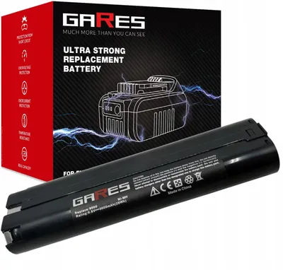 Obrázek produktu pro Gares Náhradní baterie pro Makita 6347DWDE 1835 | 18 V 2.5 Ah Inny | Vysokovýkonná baterie pro robotický vysavač | Kompatibilní s Makita 6347DWDE 1835 | Prémiová kvalita