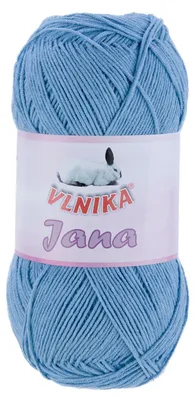 Wolle Jana hellblau