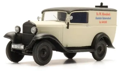 Produktbild von Artitec 387.649 - 1/87 / H0 Opel 1.2l Kastenwagen Ahrenbeck - Neu