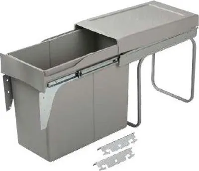Produktbild von Linea 224DM Abfallsortierer für 300-mm-Türen, 1 x 30 l