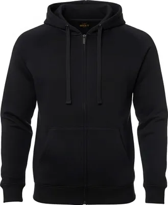 Produktbild von ROCK-IT Apparel Herren Premium Kapuzenjacke mit Reißverschluss, Größen S-5XL Schwarz M