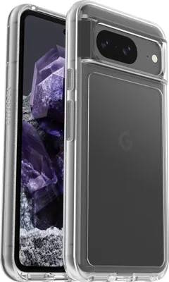 Produktbild von OtterBox Symmetry Hülle für Google Smartphone - Durchsichtig - Sturzsicher, Stoßfest, Stoßsicher, Sturzsicher - Polycarbonat, Synthetischer Gummi, Plastik