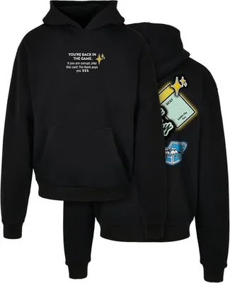 Obrázek produktu pro Pánská mikina Mr. Tee Intepol Ultraheavy Oversize Hoodie black - S