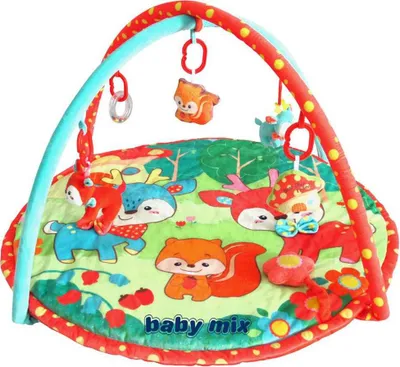 Image de Baby Mix Cerfs et amis Spieldecke