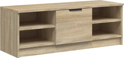 Obrázok produktu pre vidaXL TV skrinka Sonoma dub 102x35,5x36,5 cm Materiál na báze dreva