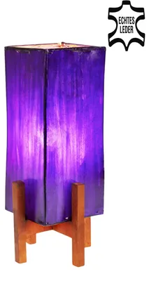 Image de Lampe orientale au henné Table de chevet Terre du Maroc