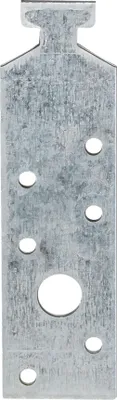 Image de Alberts 836764 Ancrage profilé pour rails Halfen 28/15, galvanisé sendzimir, 180 x 34 mm, set de 50 pièces